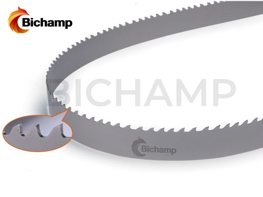 Industrial Carbide Tipped Bandsaw Mill Blades For Difficult Nickel Chrome Alloys