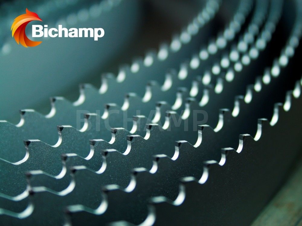 Industrial Carbide Tipped Bandsaw Mill Blades For Difficult Nickel Chrome Alloys