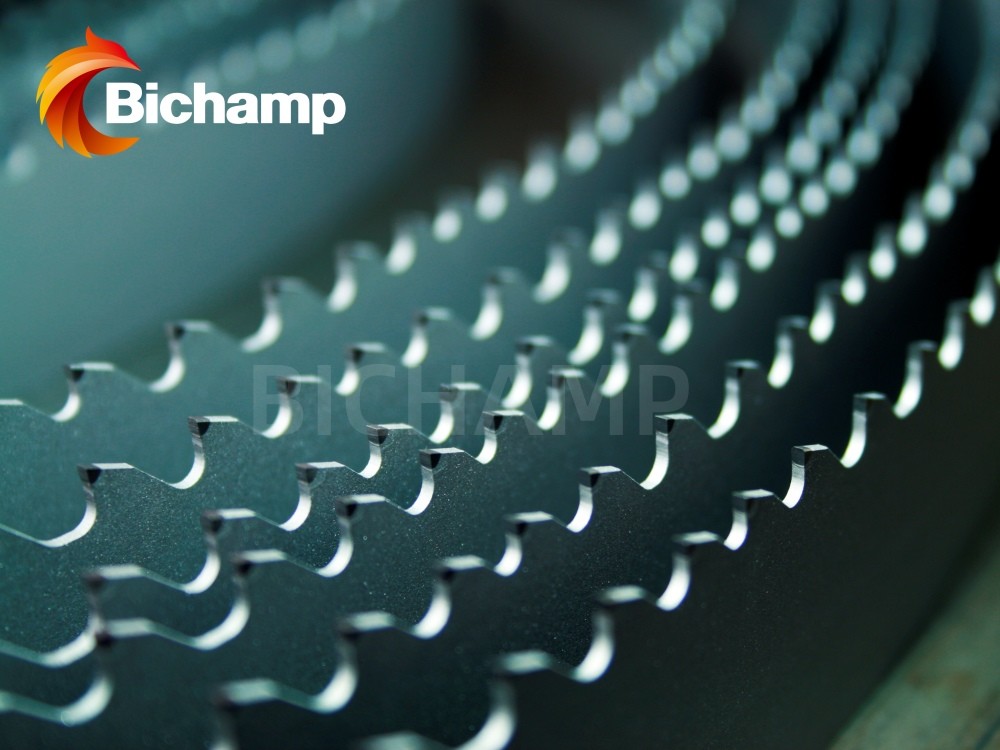 Industrial Carbide Tipped Bandsaw Mill Blades For Difficult Nickel Chrome Alloys